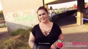 Hot Highway Fuck&excl; â¶ AnastasiaXXX encouraged by honking cars&excl; â Dates66&period;com &lpar;FULL SCENE&rpar;